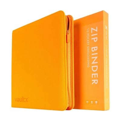 Vault X Binder NEON Orange- 12 POCKET