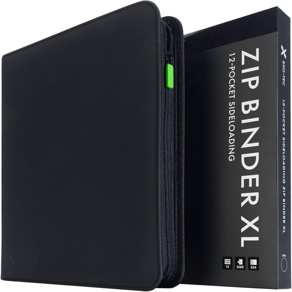 Vault X Binder Black- 12 POCKET XL