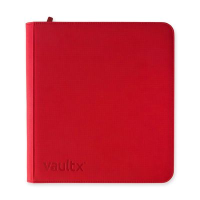 Vault X Binder Red- 12 POCKET
