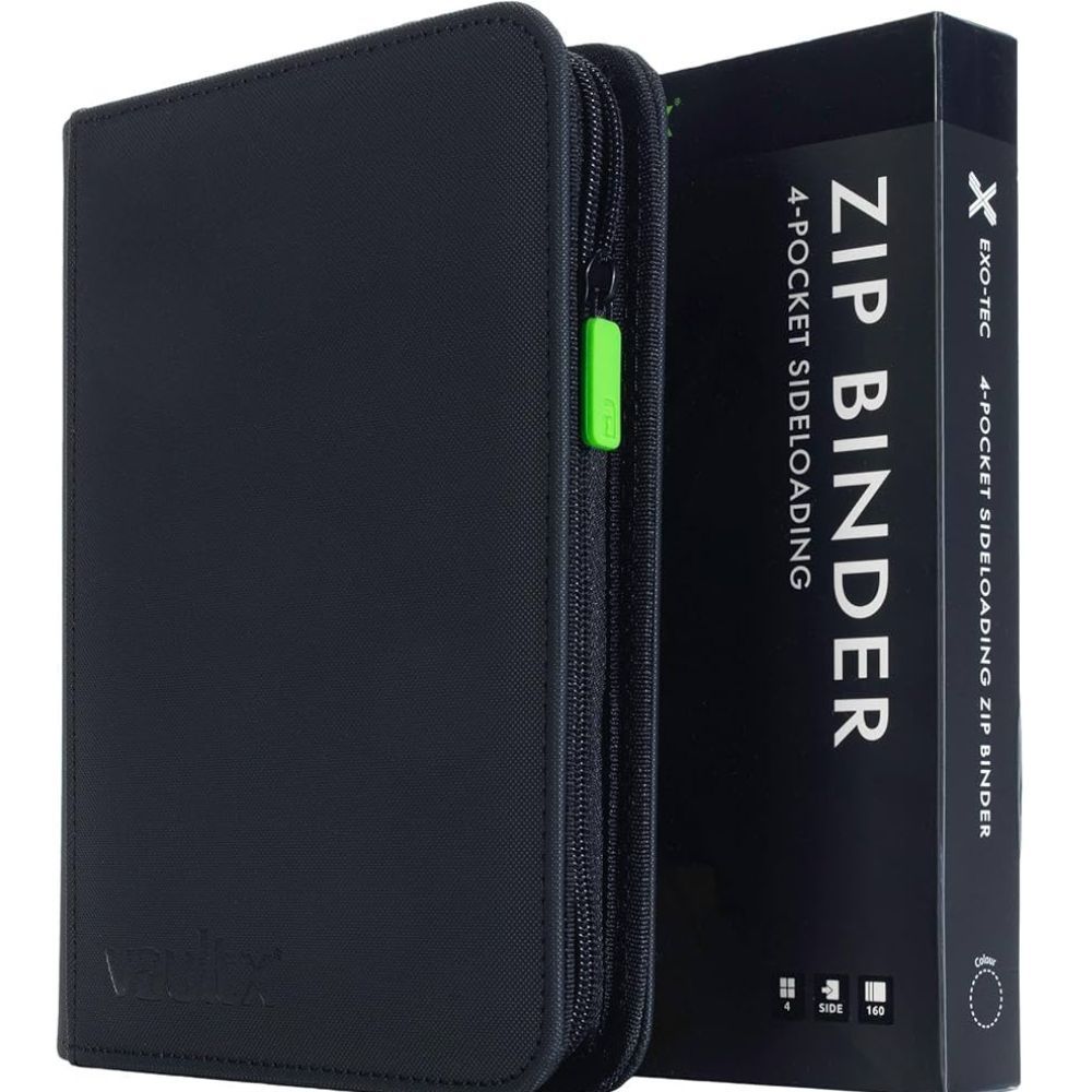 Vault X Binder Black: 4 Pocket