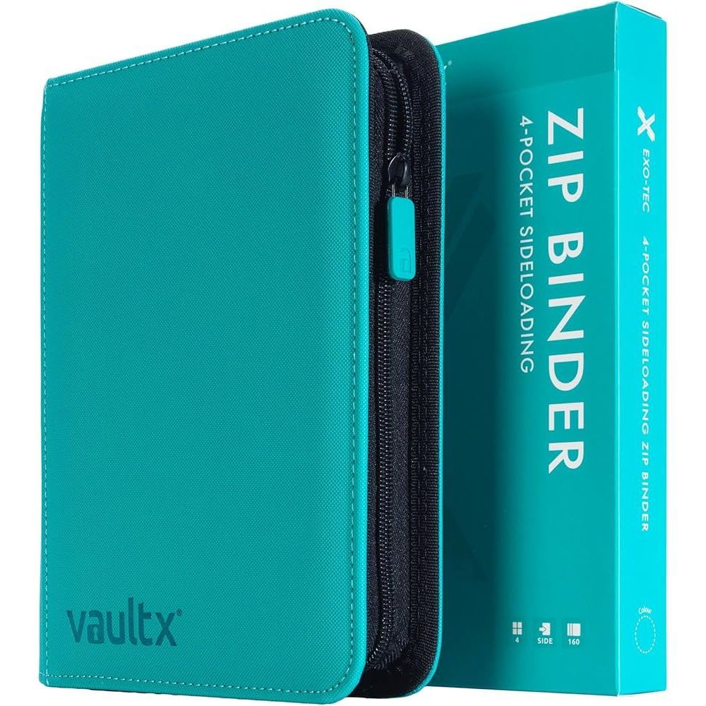 Vault X Binder Teal: 4 Pocket