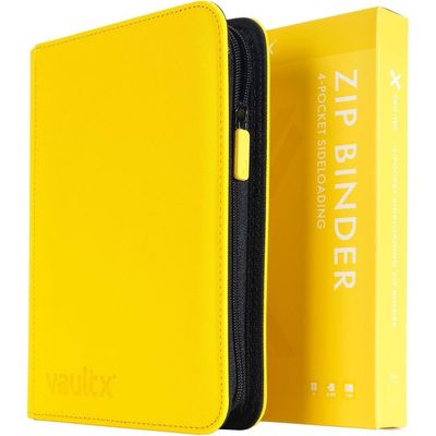 Vault X Binder Yellow: 4 Pocket