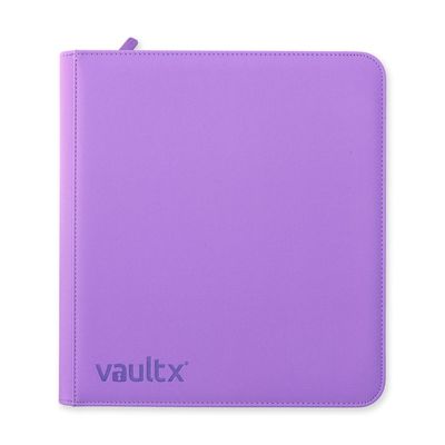Vault X Binder SPECIAL EDITION: JUST PURPLE - 12 POCKET