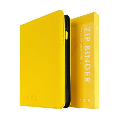 Vault X Binder Yellow 9 Pocket