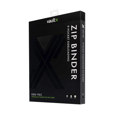 Vault X Binder Black 9 Pocket