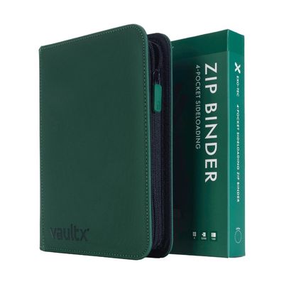 Vault X Binder Green 4 Pocket