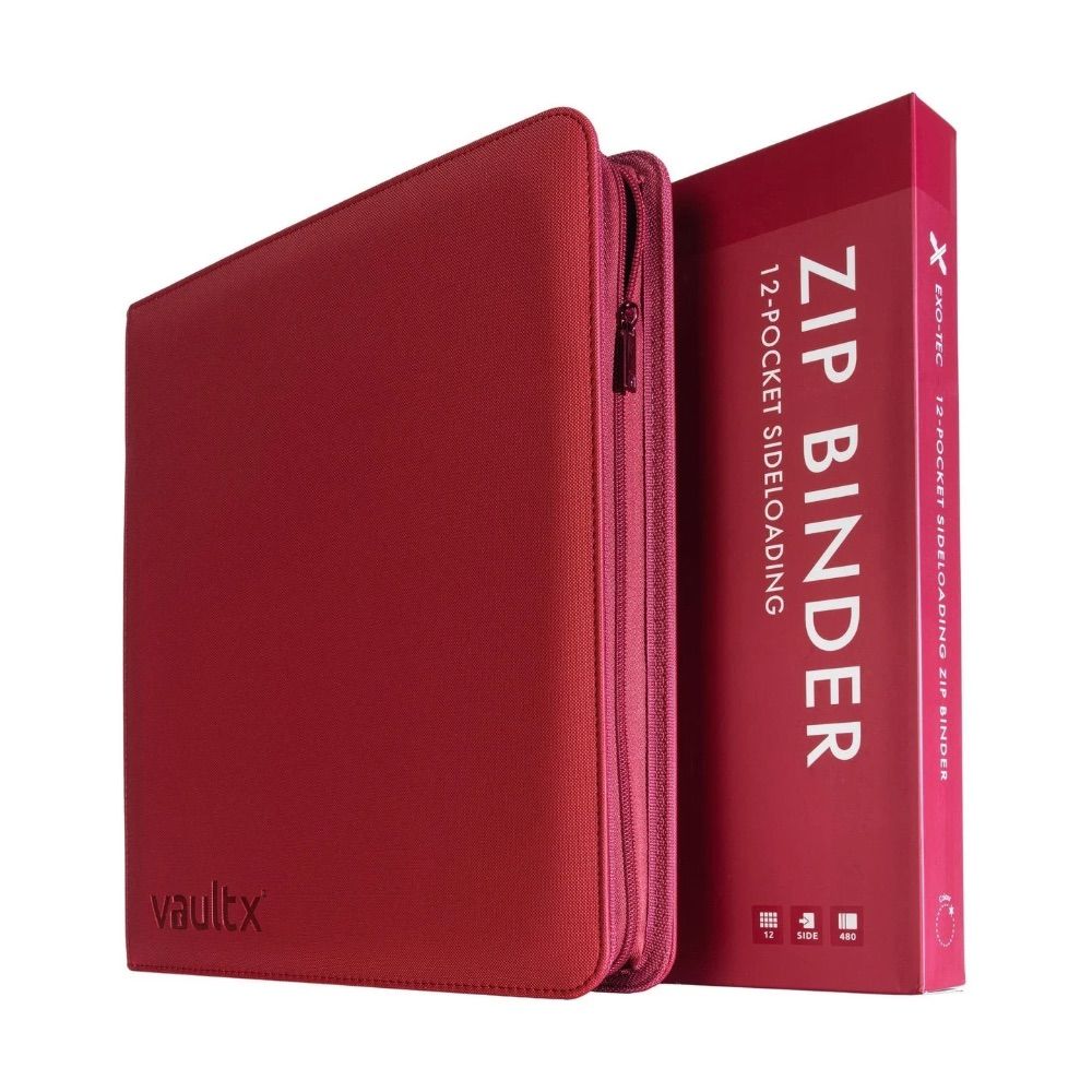 Vault X Binder HOLIDAY EDITION Metallic Red 12 Pocket