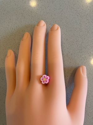 Pink Hawaiian Flower Earrings