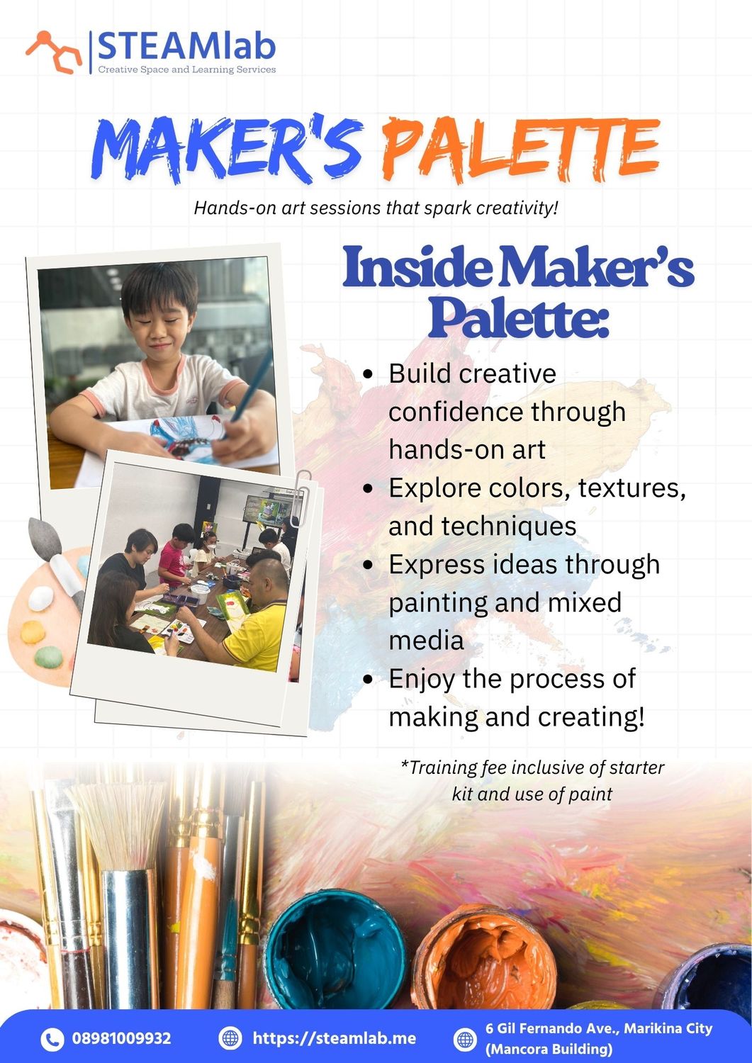 Maker&#39;s Palette (Art Class)