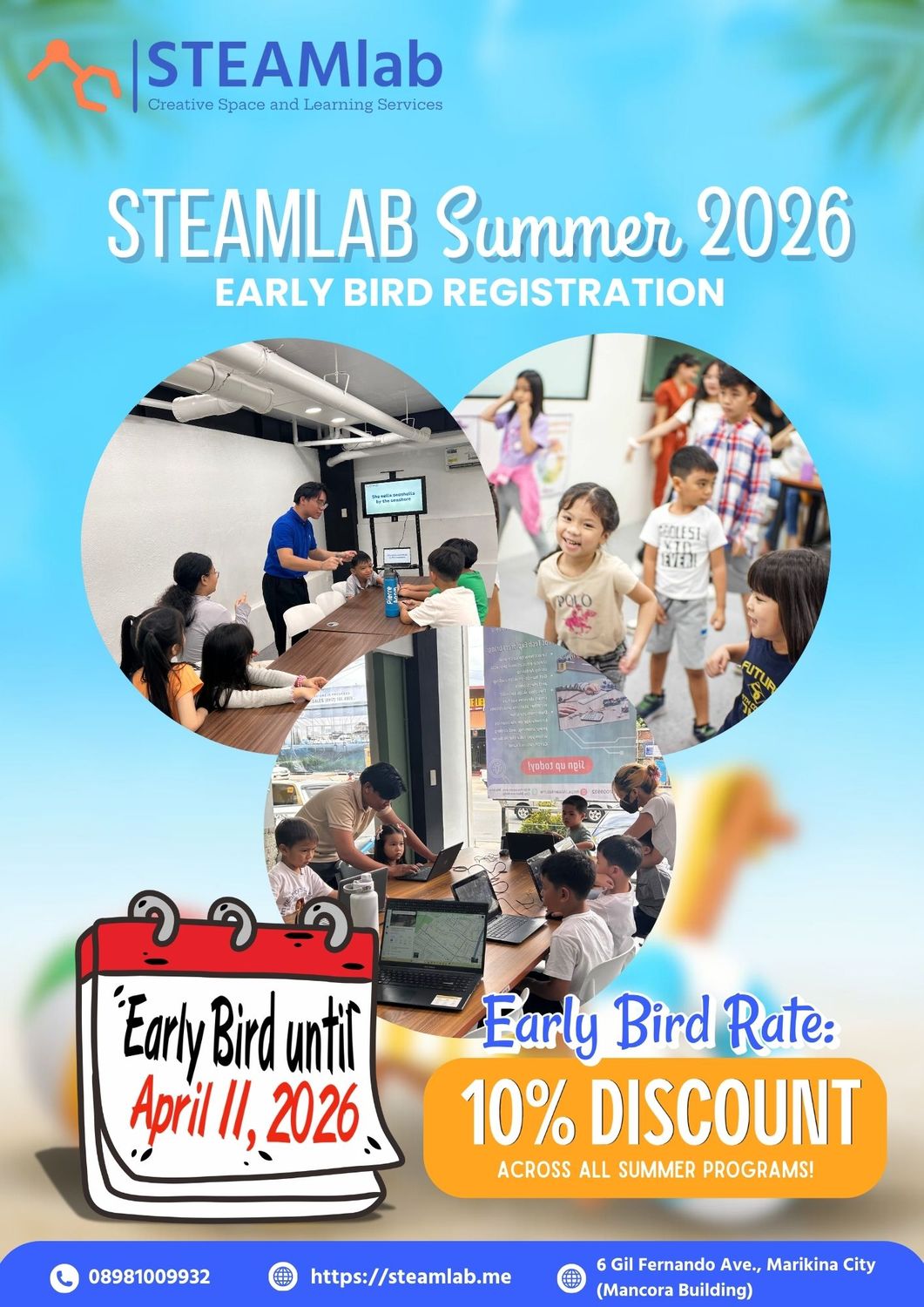STEAMlab Summer Program 2026
