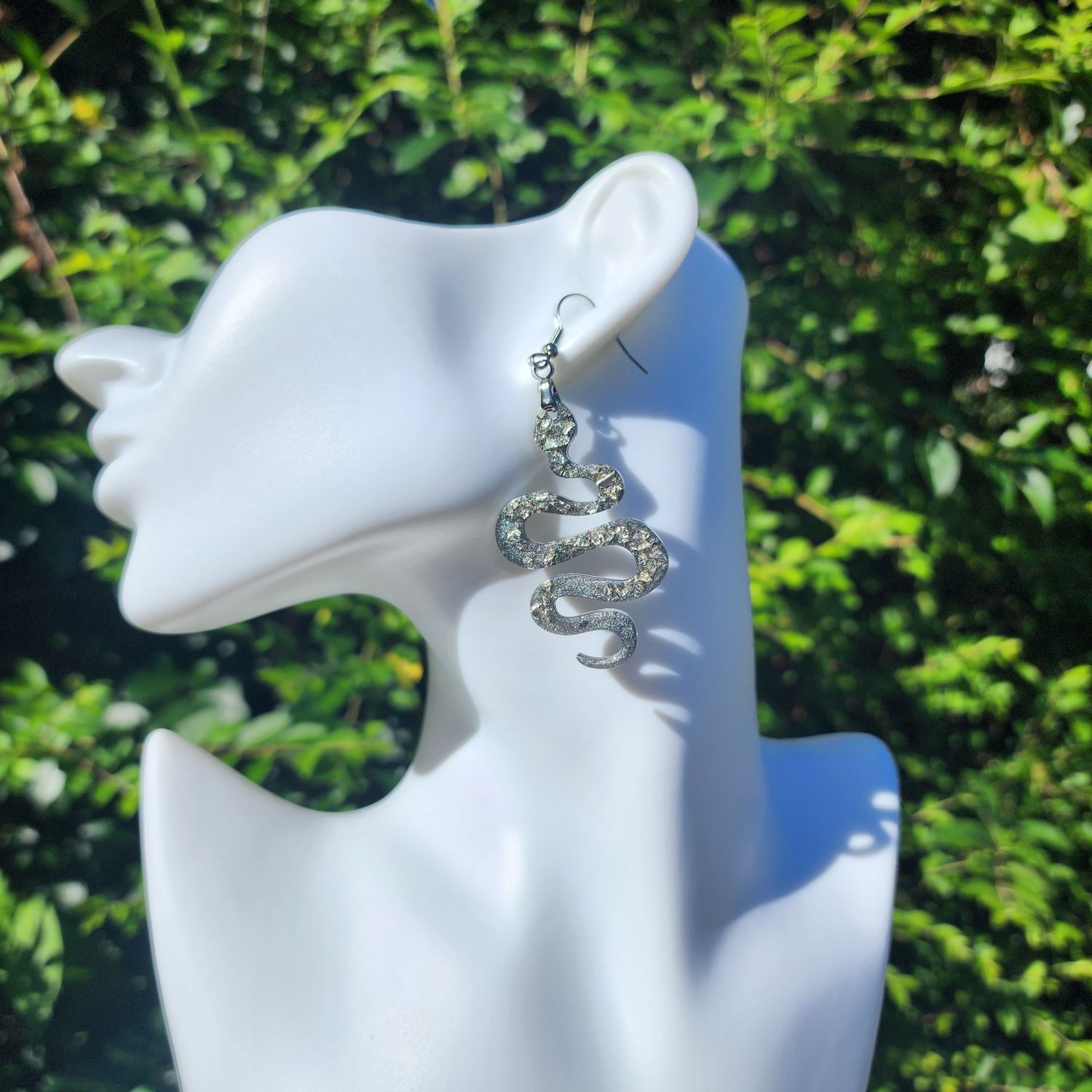 Silver Glass Snake