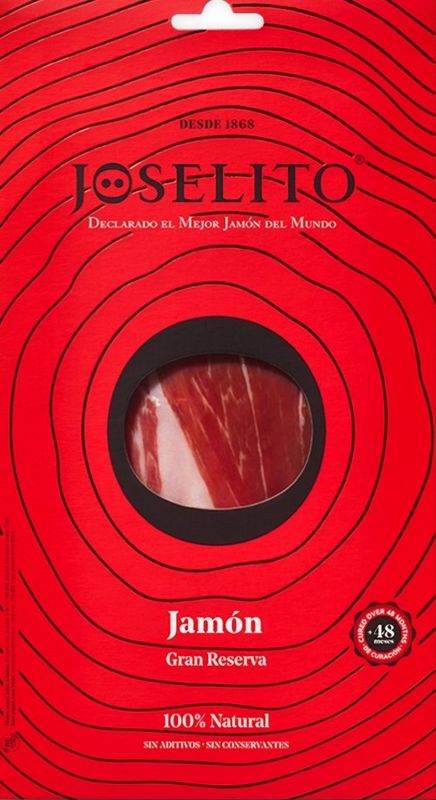 Jamón Joselito D.O. 100% ibérico puro de bellota. (70g)