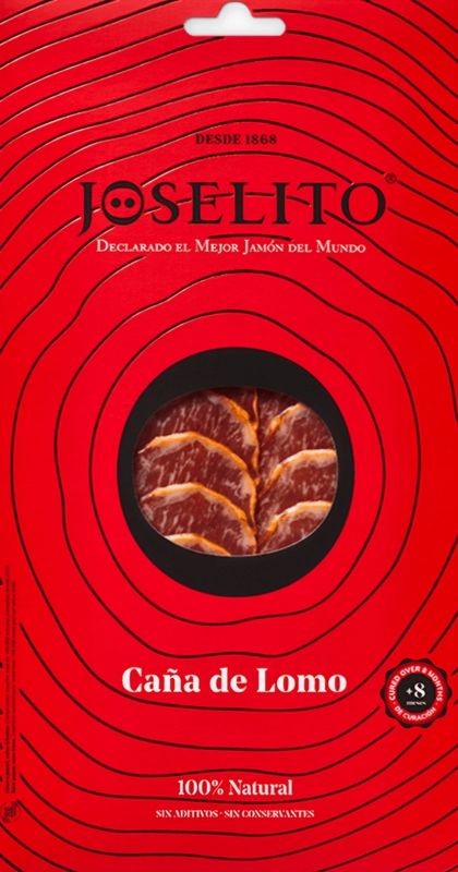 Caña de lomo  100% ibercico de bellota D.O. Joselito. (70g)