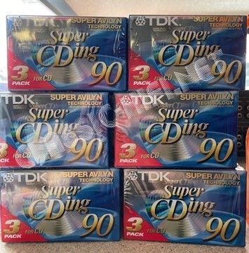 TDK BLANK TAPES