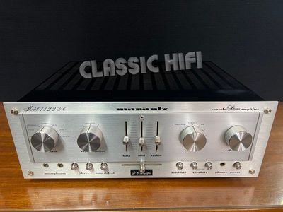 Amplificateur Marantz 1122DC – Vintage US, Révisé, Garanti 1 An