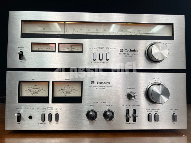 TECHNICS SU-7300 ST7300 AMPLIFIER & TUNER SET
