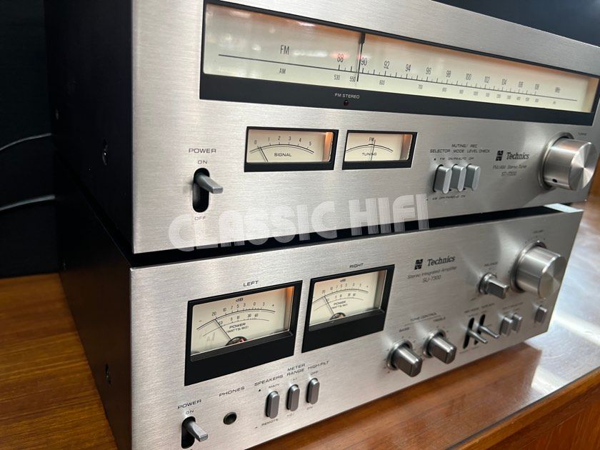 TECHNICS SU-7300 ST7300 AMPLIFIER & TUNER SET