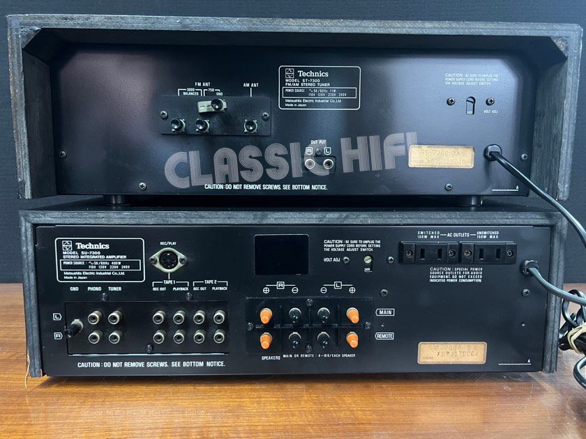 TECHNICS SU-7300 ST7300 AMPLIFIER & TUNER SET
