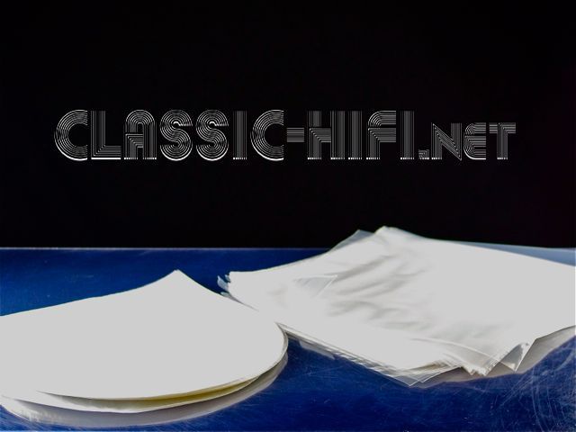 Clear high grade LP sleeves