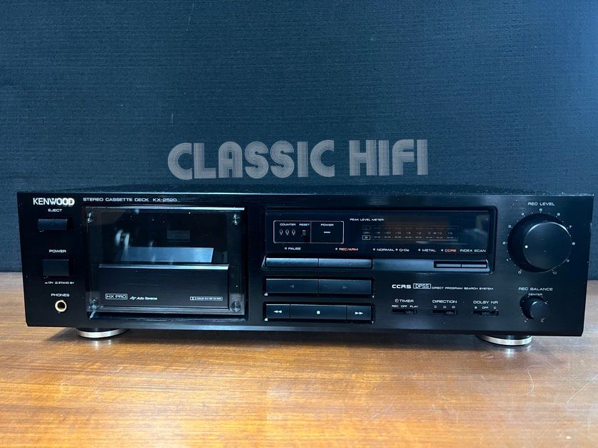 Kenwood KX-2520 Vintage Stereo Cassette Deck | Classic Hi‑Fi