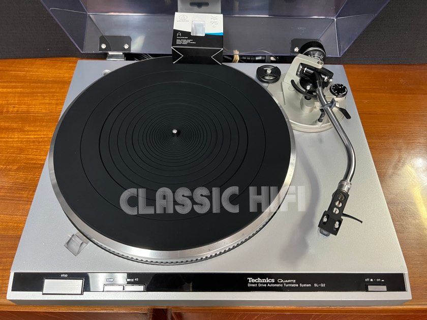 PLATINE VINYLE TECHNICS Direct Drive Automatic Turntable System Sl-Q2 PLATINE VINYLE TECHNICS Direct Drive Automatic Turntable System Sl-Q2