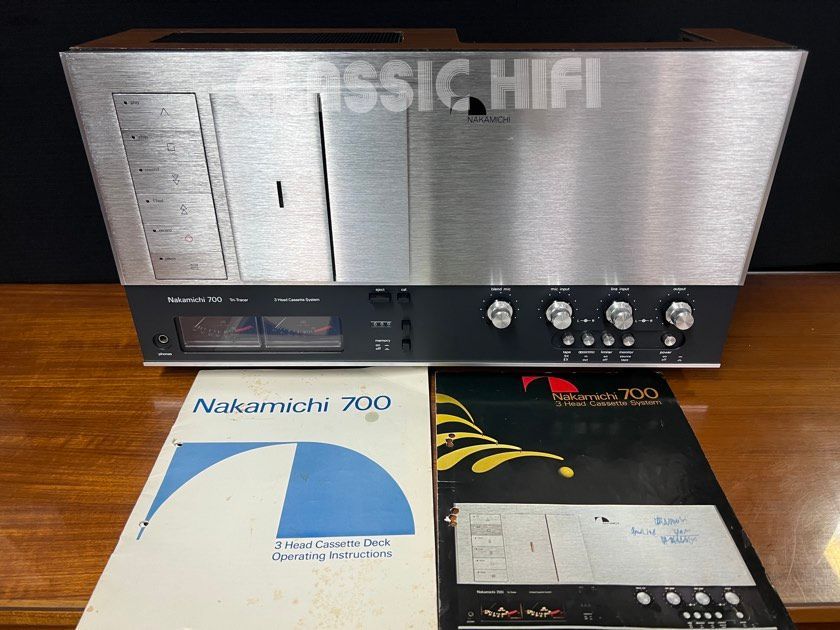 NAKAMICHI 700 TRI TRACER CASSETTE DECK