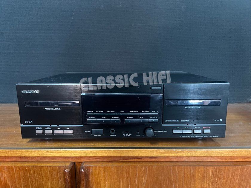 KENWOOD KX-W4080 DOUBLE CASSETTE DECK