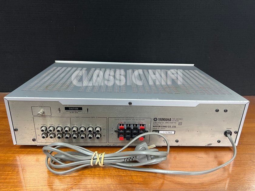 YAMAHA A-500 アンプ シルバー Buy Yamaha A-500 Amplifier | Classic HiFi | Sydney