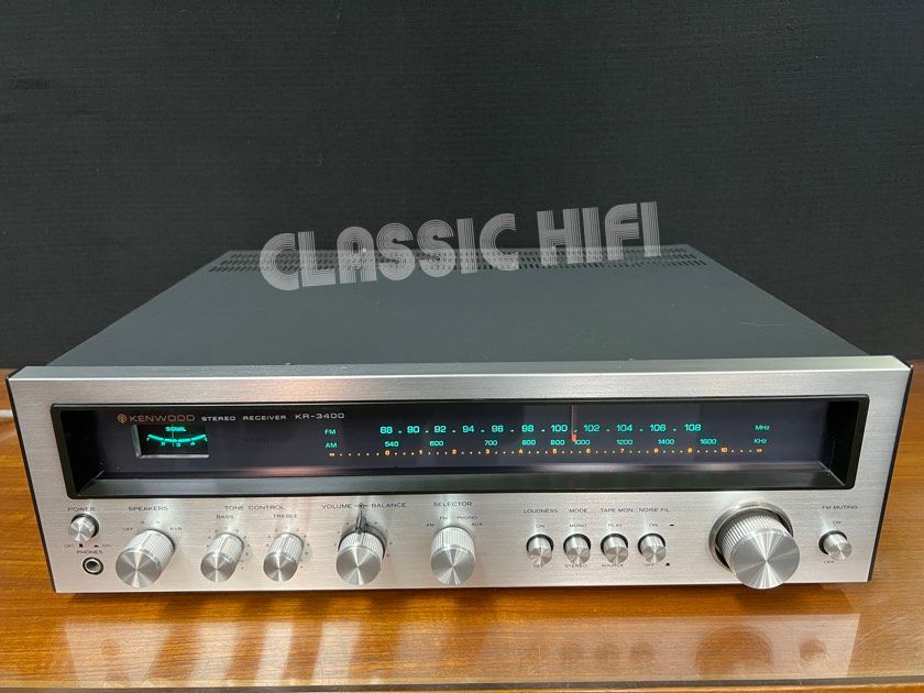 KENWOOD KR-3400 AM/FM STEREO RECEIVER