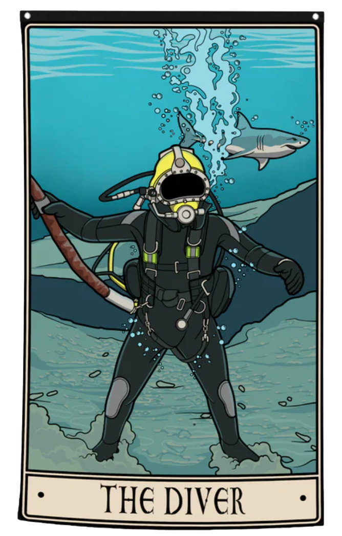PLD Diver (12D) Flag 3&#39;x5&#39;