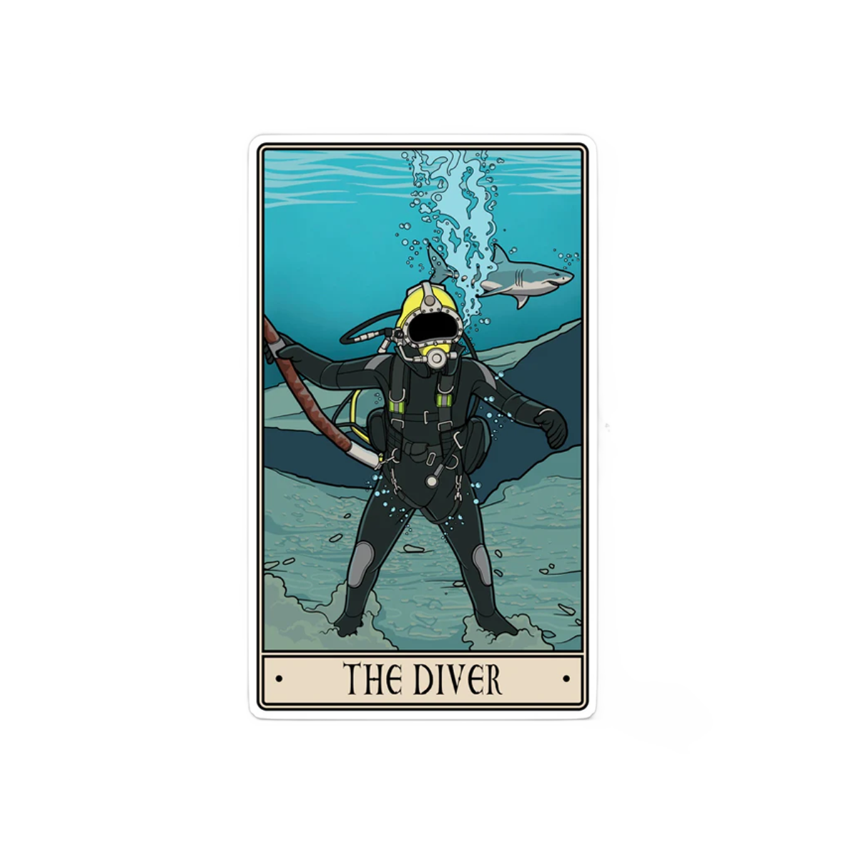 PLD Diver (12D) Sticker