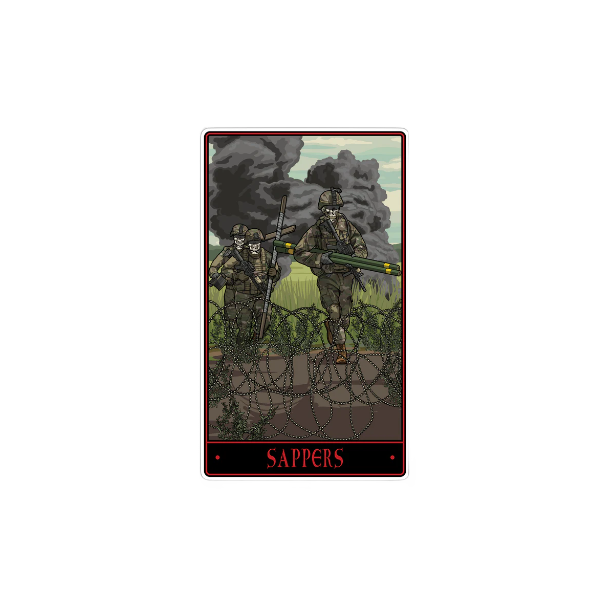 PLD Sapper Sticker