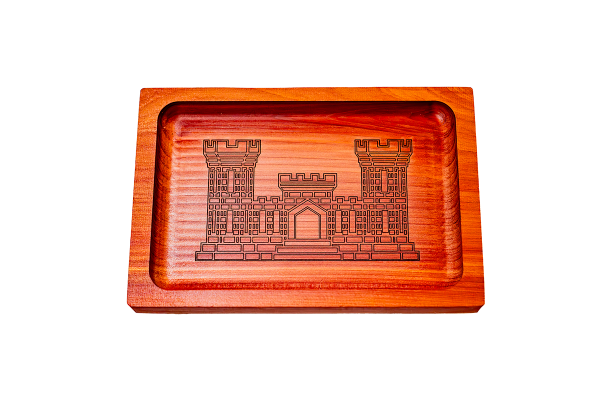 Wooden Castle Tray