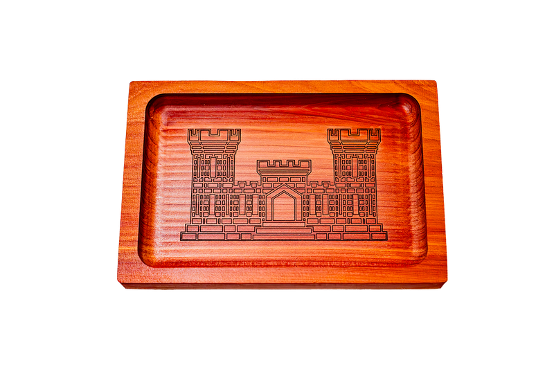 Wooden Castle Tray