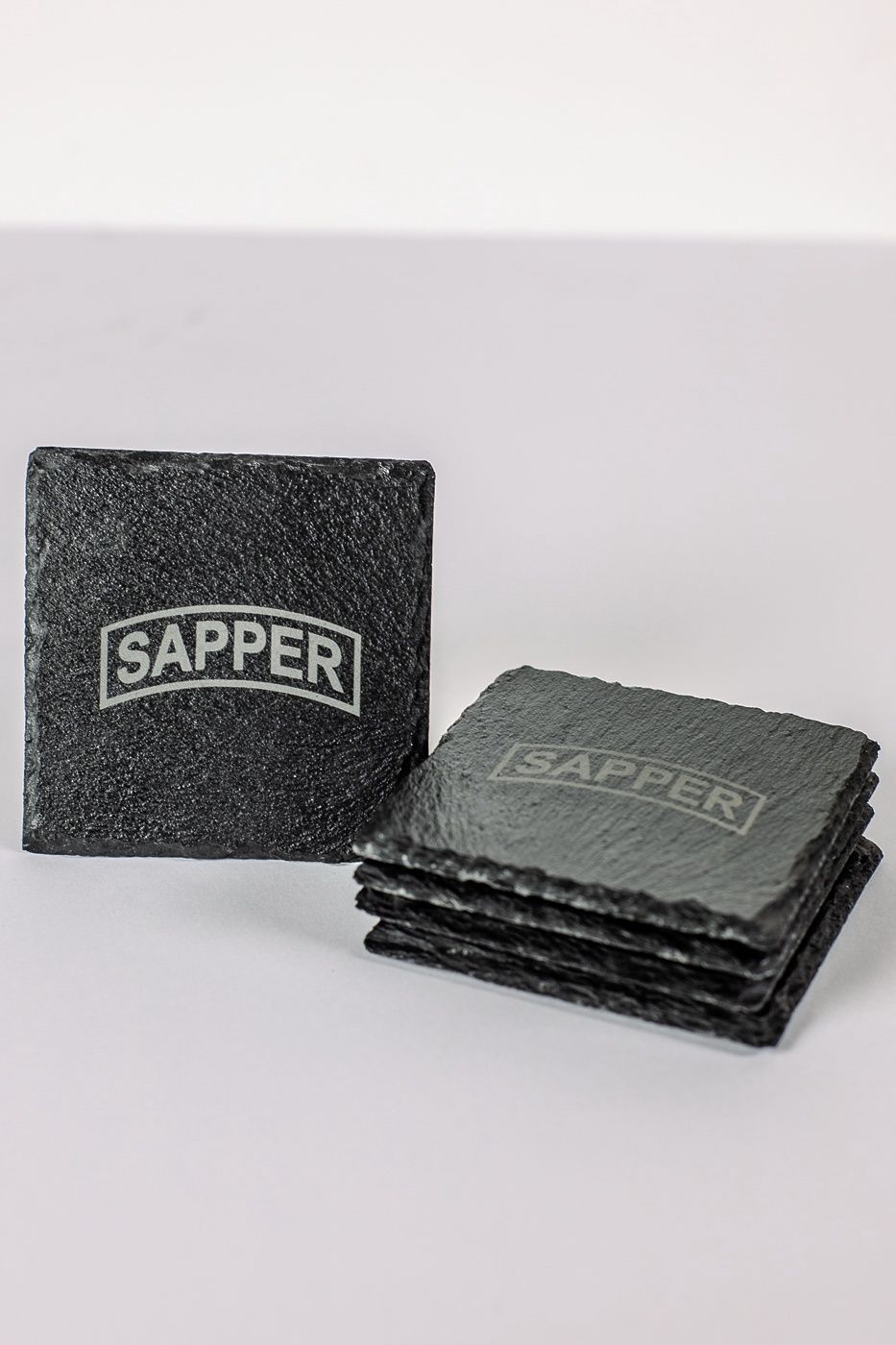 Slate Coaster Set (4) - Sapper