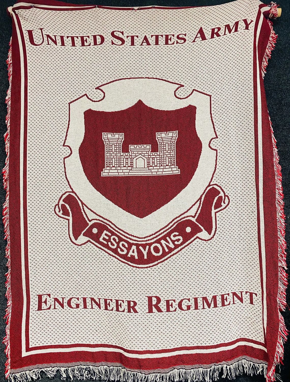 Regimental Throw Blanket