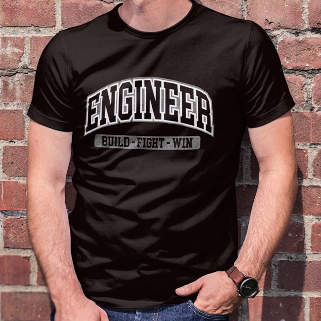 Build Fight Win Shirt - Black