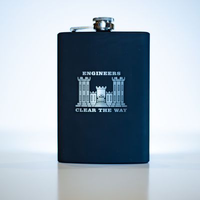 Engineer Castle Flask 8oz