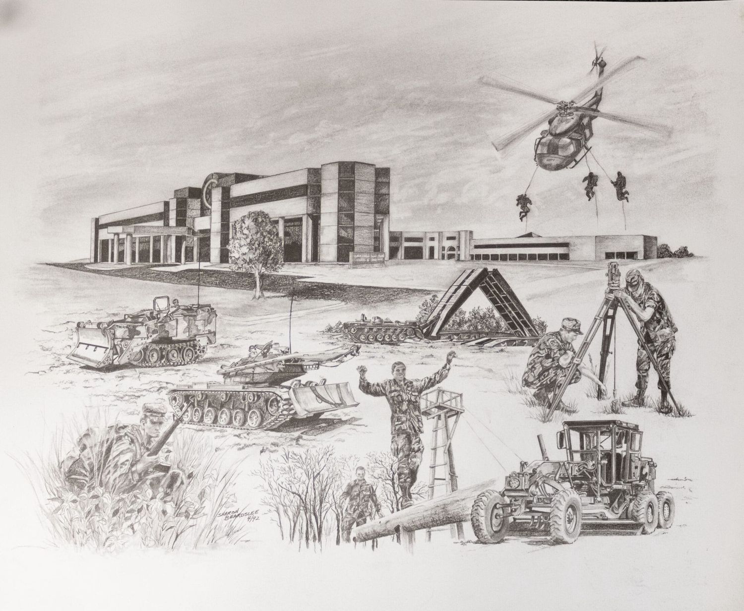 FLW &quot;Essayons 1992&quot; Print