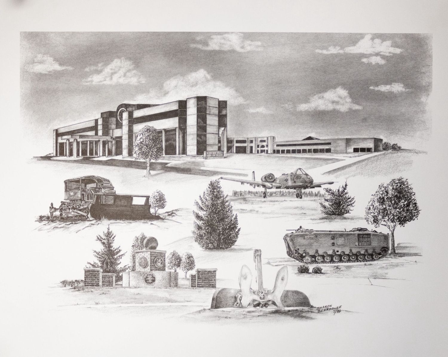 FLW &quot;Joint Readiness 1996&quot; Print