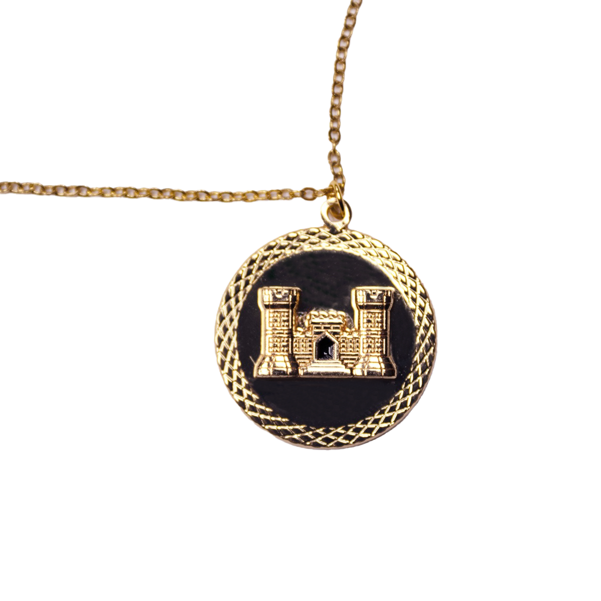 Gold Circle Necklace
