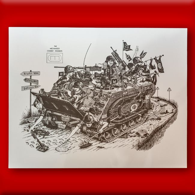 Mechanized Engineer Print