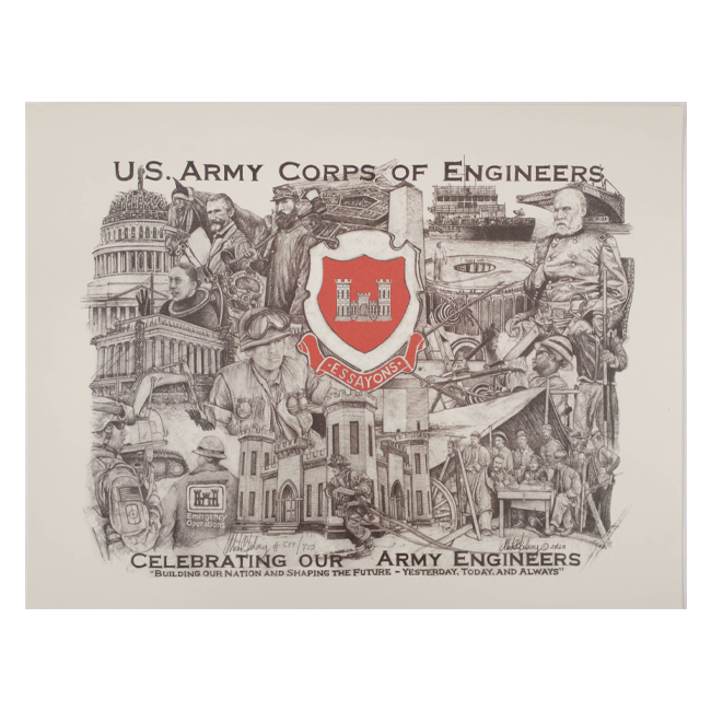 Essayons - &quot;Celebrating Our Engineers&quot; Print