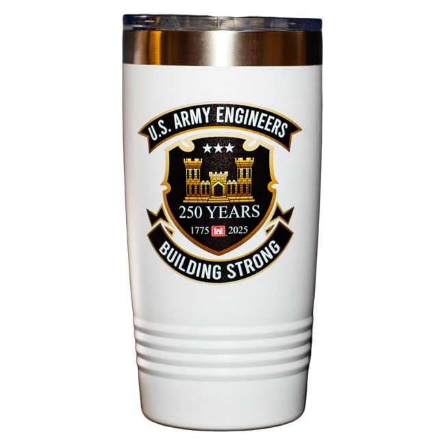 250th Anniversary Tumbler - White