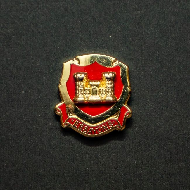 ENG Regimental Crest Lapel Pin