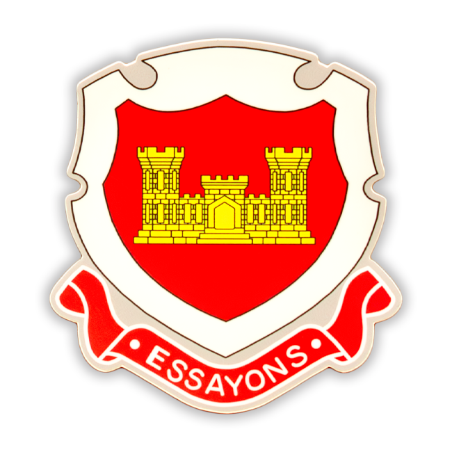 Sticker, Regimental Crest