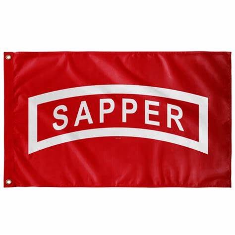 Sapper Flag - 2&#39;x3&#39;