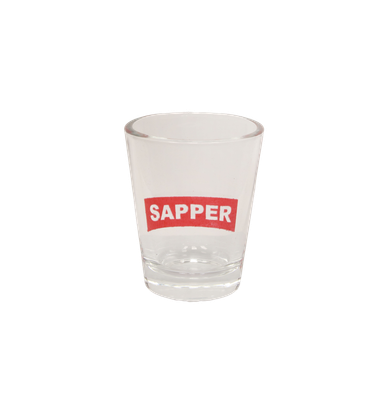 Engineer Sapper Tab Shot Glass
