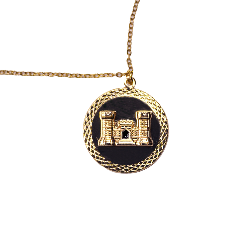 Gold Circle Necklace