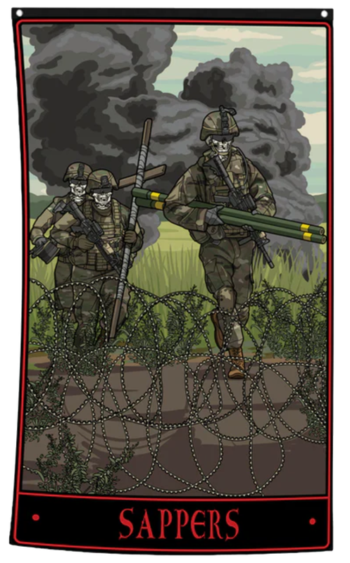 PLD Sapper Flag 3'x5'